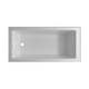 preview thumbnail 31 of 64, Fine Fixtures Tile-In White Fiberglass/Acrylic Soaking Bathtub with Built-in Tile Flange