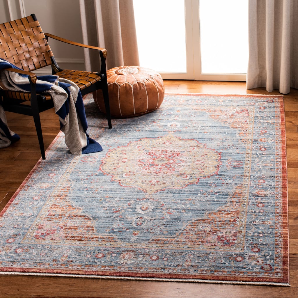 SAFAVIEH Kenitra Luana Vintage Oriental Polyester Rug