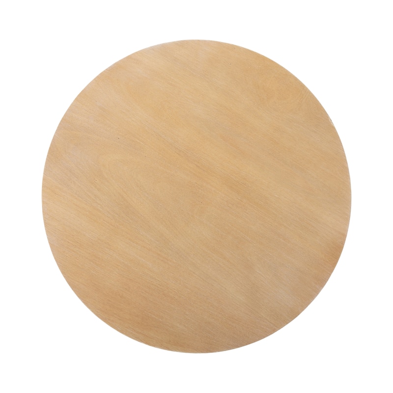 Kate and Laurel Foxford Round Wood Side Table