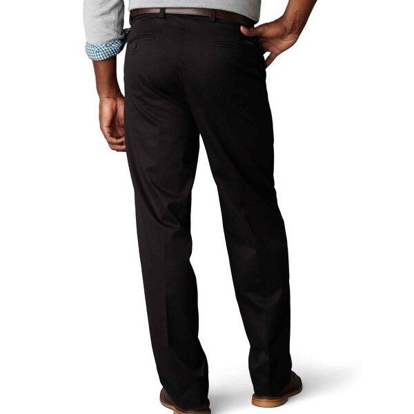 black mens khaki pants