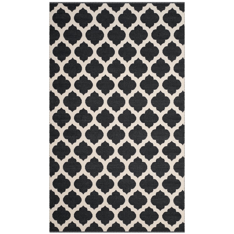 SAFAVIEH Handmade Flatweave Montauk Warwick Casual Cotton Rug