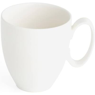 Nambe Portables Mug 15 oz Large Handle Mugs White