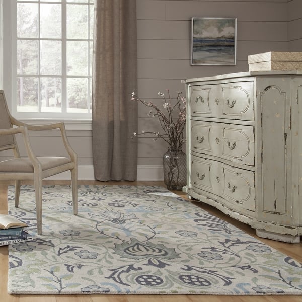 Shop Momeni Newport Hand Tufted Wool Floral Area Rug On Sale Overstock 10641581