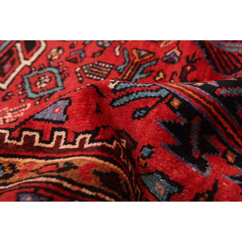 ECARPETGALLERY Hand-knotted Anadol Red Wool Rug - 5'2 x 9'1