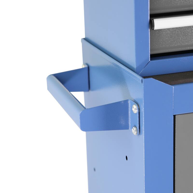 3-Drawer Rolling Tool Chest with Wheels, Tool Chest with Large Storage Cabinet and Adjustable Shelf, Locking System Tool Chest