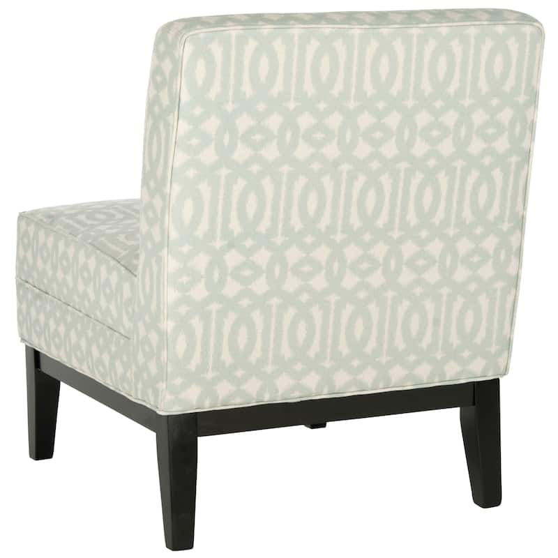 SAFAVIEH Armond Silver/Cream Chair - 25" W x 32" D x 33" H