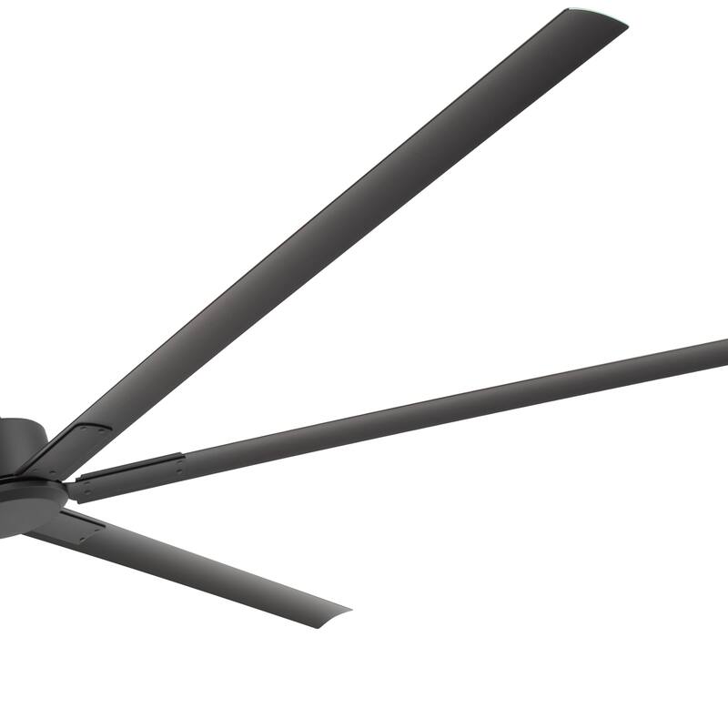 Large 72"/84"/96"/120" Black Ceiling Fan with Remote without Light-6/8 Aluminum Blades