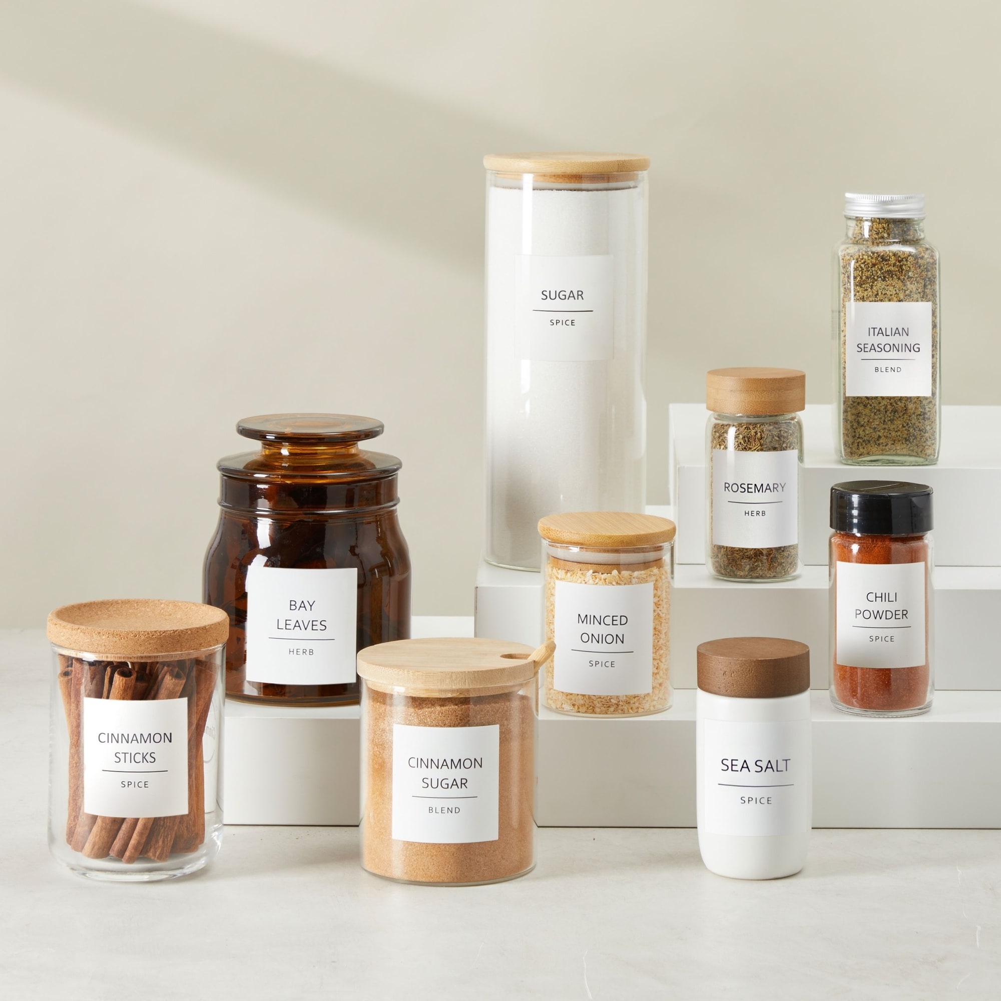 Spice jar labels bed bath and beyond hot sale