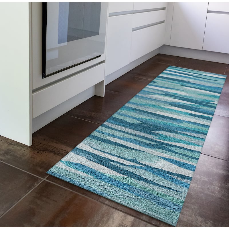 Liora Manne Capri Cloud Indoor/Outdoor Rug Aruba