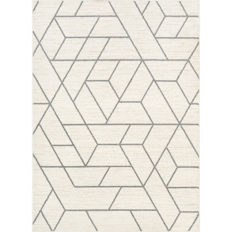 Well Woven Serenity1 Tume Geometric Area Rug