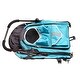preview thumbnail 4 of 5, ibiyaya 2-In-1 Happy Pet All Terrain Bike Trailer Jogger Stroller, Ocean Blue - 31