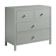 preview thumbnail 4 of 7, Oxford Baby Essential RTA 3 Drawer Dresser Gray