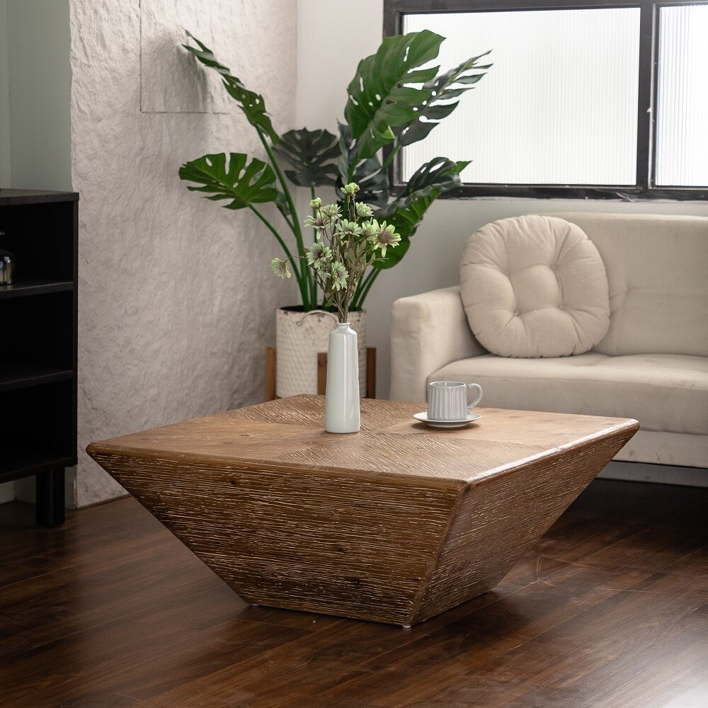Vintage Style Ladder-Shaped Coffee Table for Living Room - Bed
