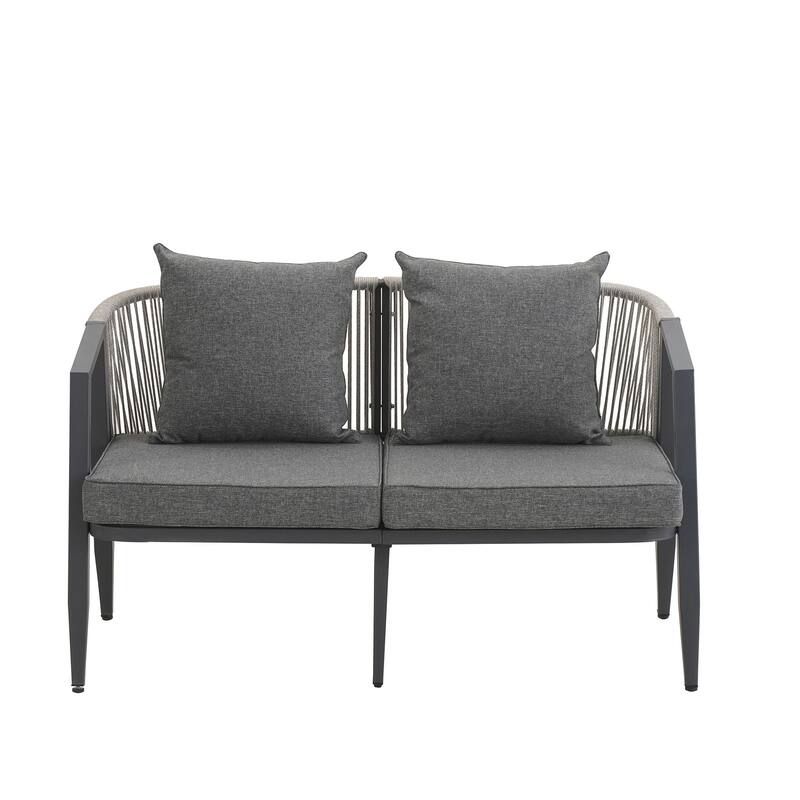 Durable and Comfortable Outdoor Seating Set,Suitable for Patios, Lawns, and Poolsides
