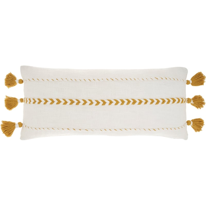 Mina Victory Lifestyle Striped Throw Pillow