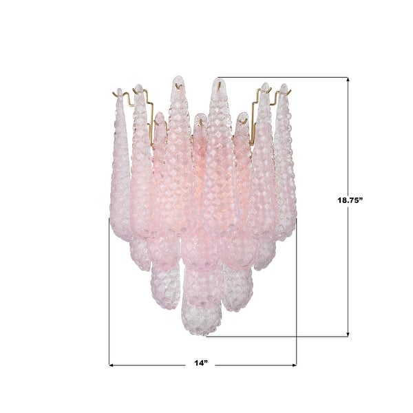 Crystorama Lighting Group OLL-6002 Ollie 2 Light 19" Tall Wall Sconce