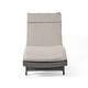 preview thumbnail 110 of 187, Salem Outdoor Wicker Adjustable Chaise Lounge with Cushion by Christopher Knight Home