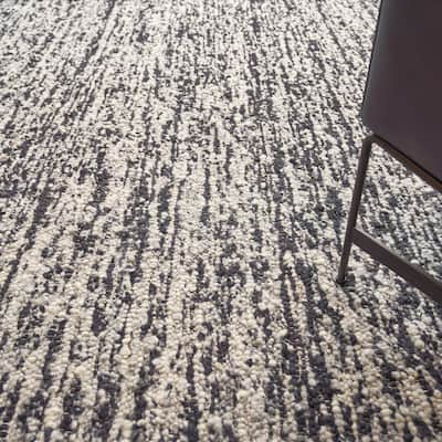 EXQUISITE RUGS Tocayo Flatweave New Zealand Wool Black Area Rug.