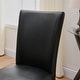 preview thumbnail 22 of 32, Faux Leather Dining Chairs Or Round Glass Dining Table
