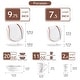 preview thumbnail 64 of 65, VEWEET 20-Piece White Porcelain Dinnerware Set (Service for 4)
