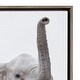 preview thumbnail 12 of 11, Kate and Laurel Sylvie Safari Animal Framed Canvas by Amy Peterson