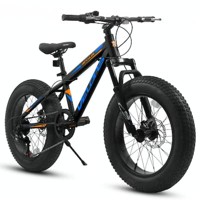 20 Inch Fat Tire Bike Adult 7 Speed Mountain Bike