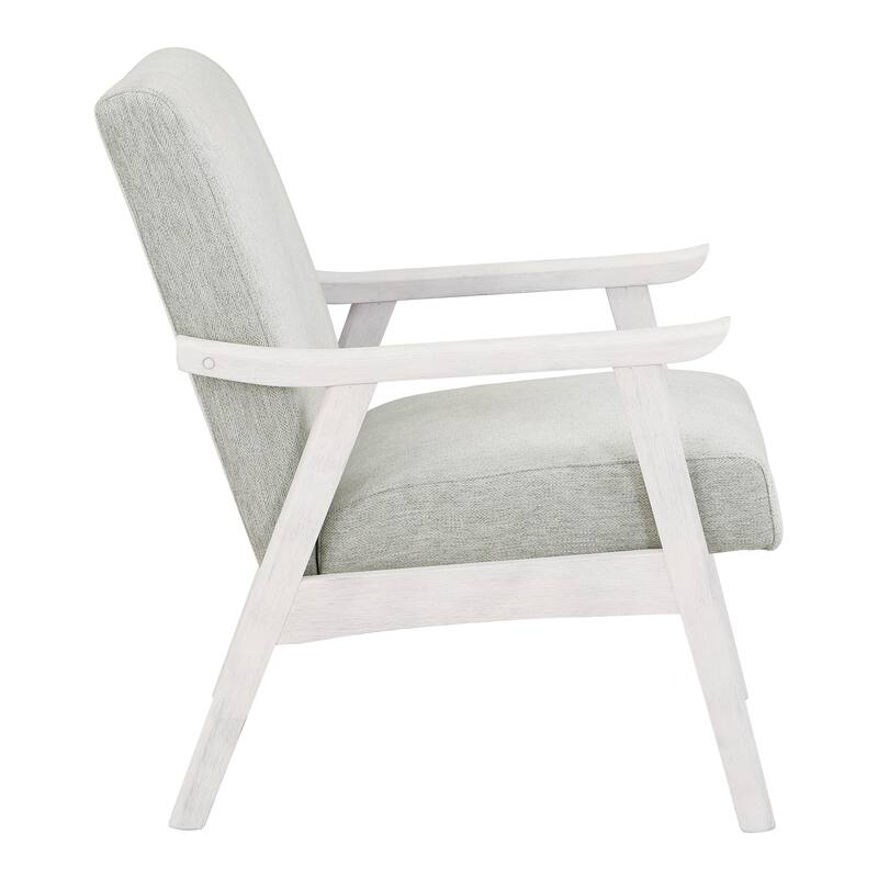 Weldon Mid-Century Fabric Upholstered Chair