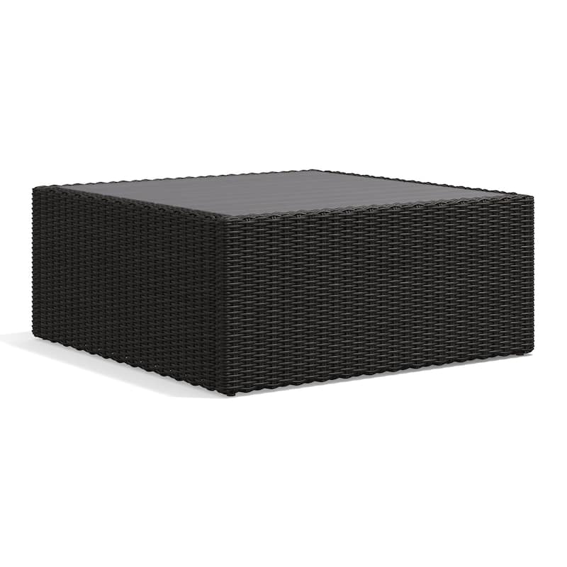 Portland Outdoor Square Coffee Table - 33.25" x 33" x 14.25"