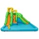 Inflatable Water Park Bounce House with Climbing Wall without Blower ...