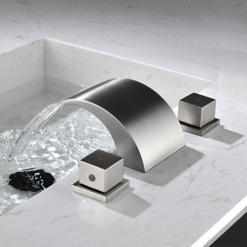 Topcraft 3 Colors 2-Handle Widespread Bathroom Sink Faucet