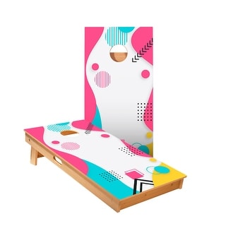 80s Pop Art Cornhole Boards