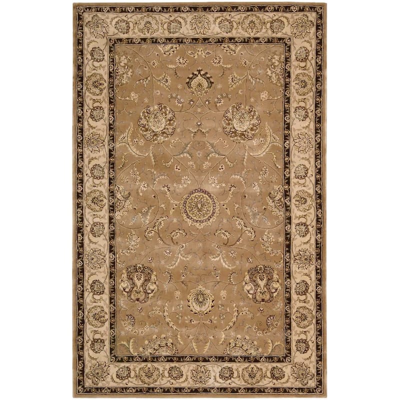 Nourison Hand-tufted Oriental Bordered Wool Area Rug