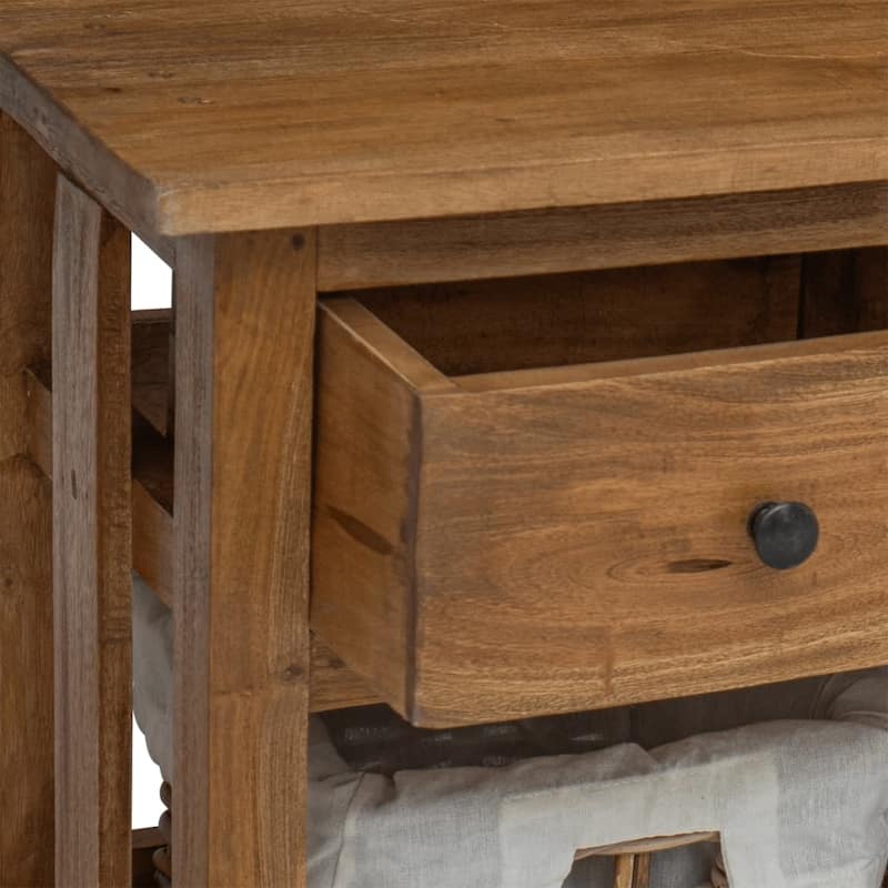 vidaXL Sideboard Solid Reclaimed Wood 39.4"x11.8"x19.7"