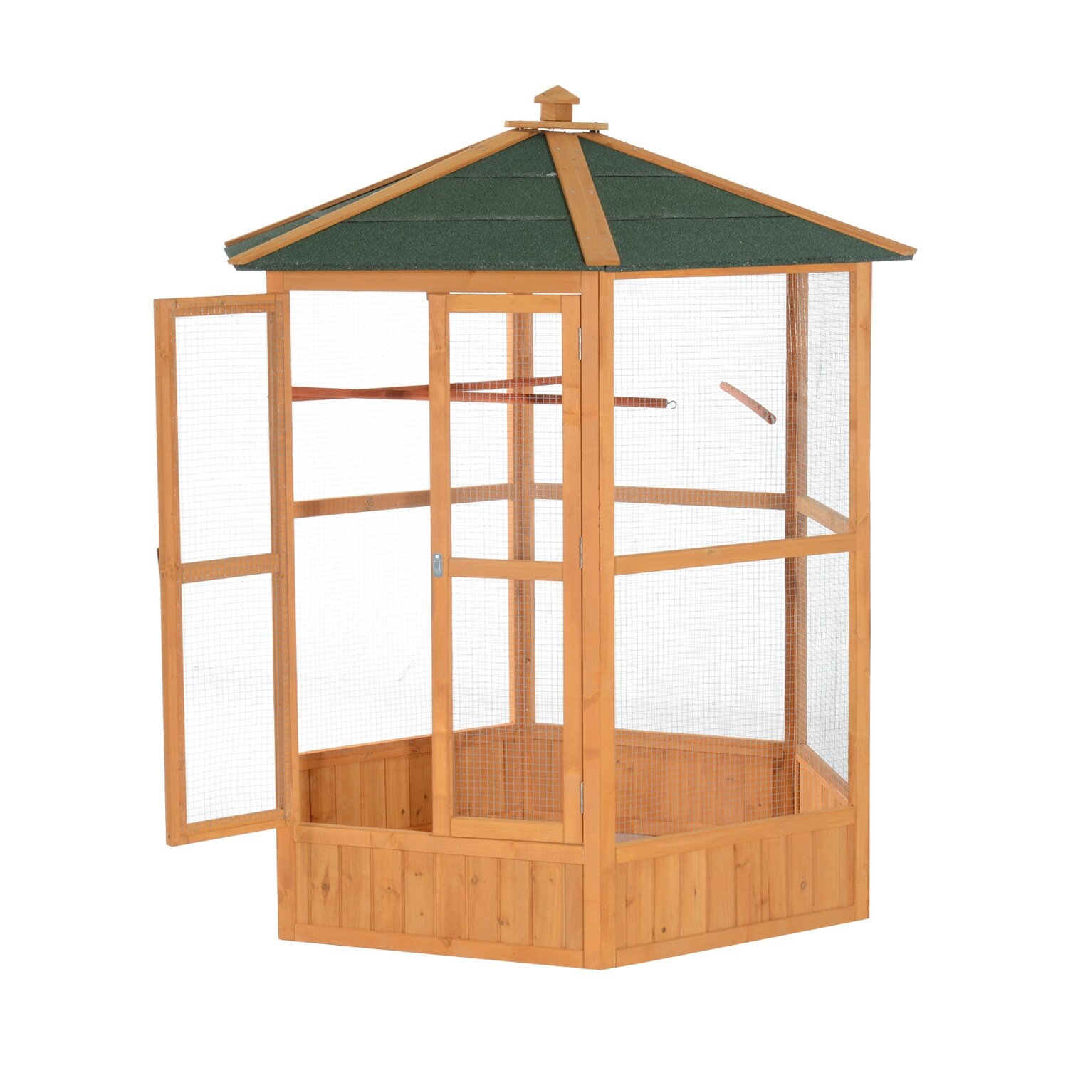 Bird shop cages outdoor