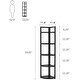 preview thumbnail 21 of 26, Tribesigns Industrial 5 Tier Corner Shelf/Bookshelf /Bookcase/Plant Stand