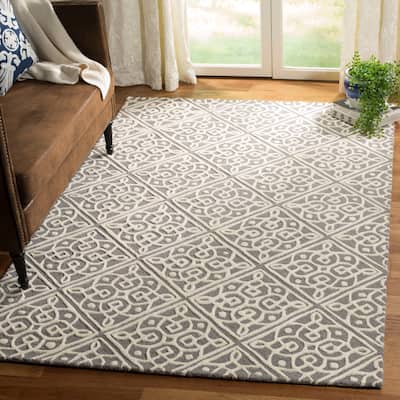 SAFAVIEH Handmade Cambridge Aristida Modern Wool Rug
