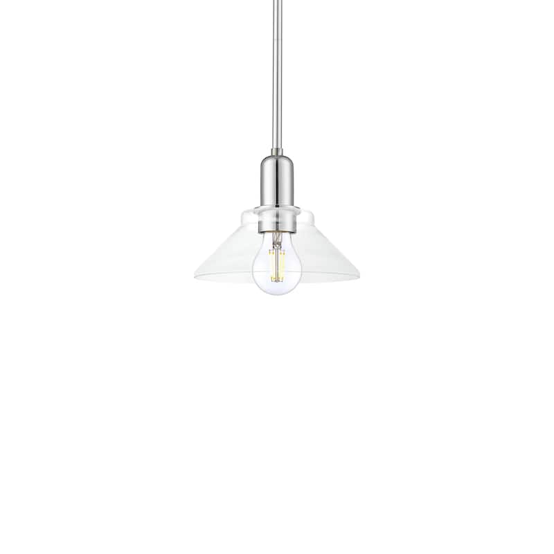 Innovations Lighting 716-1S-8-9 Orwell Pendant Orwell 9" Wide Mini - Polished Chrome / Clear