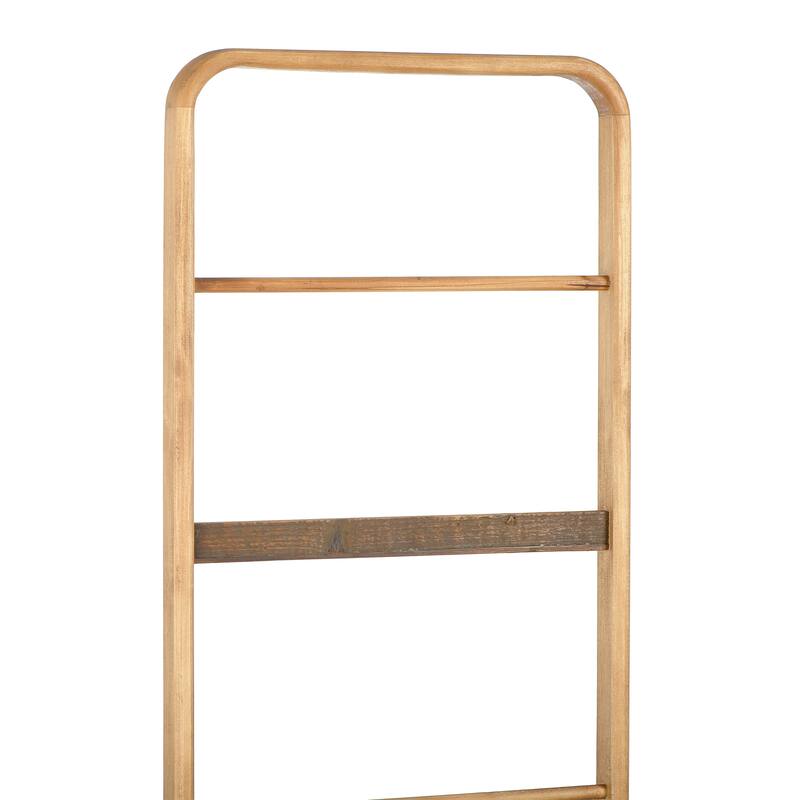 Wood Ladder Towel Rack