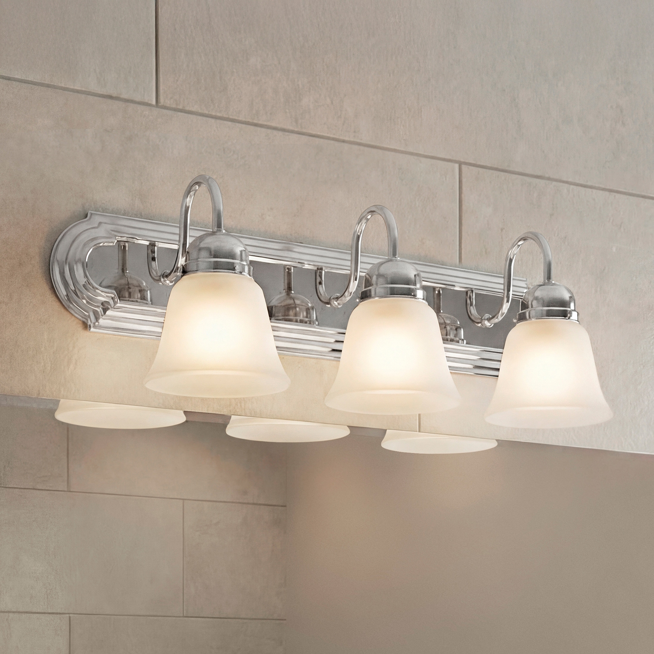 Kichler Lighting Traditional 3-light Chrome Bath/Vanity Light