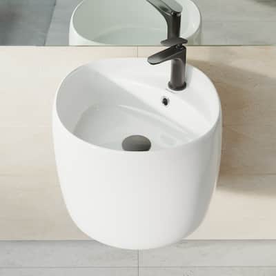 Swiss Madison SM-WS324 Ivy 18-1/2" Square Ceramic Wall Mounted