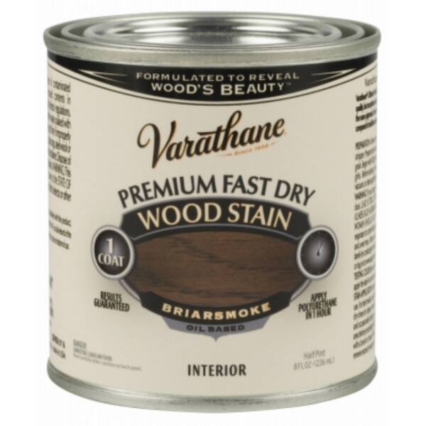 Shop Varathane 307415 Premium Oil Based Fast Dry Wood Stain Briar
