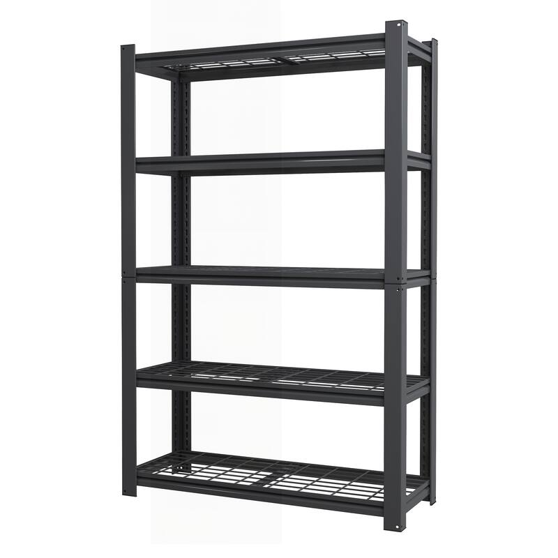 Versatile Heavy-Duty Metal Shelving for All Storage Needs, Enhancing Organization