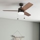preview thumbnail 12 of 13, Copper Grove Glenfaba 42-inch Espresso Ceiling Fan with 3 Barnwood Blades
