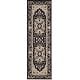 preview thumbnail 26 of 40, SAFAVIEH Handmade Chelsea Katerina French Country Wool Rug 2'6" x 12' Runner - Black/Natural - Runner