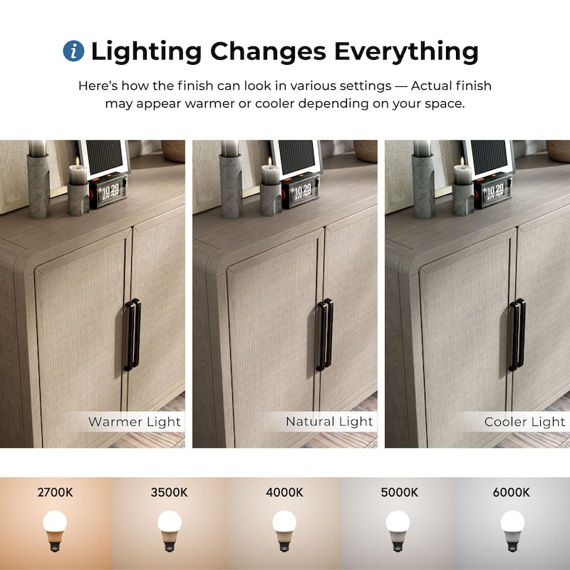 Furniture of America Billet Modern Natural Oak Solid Wood Dining Server Cabinet