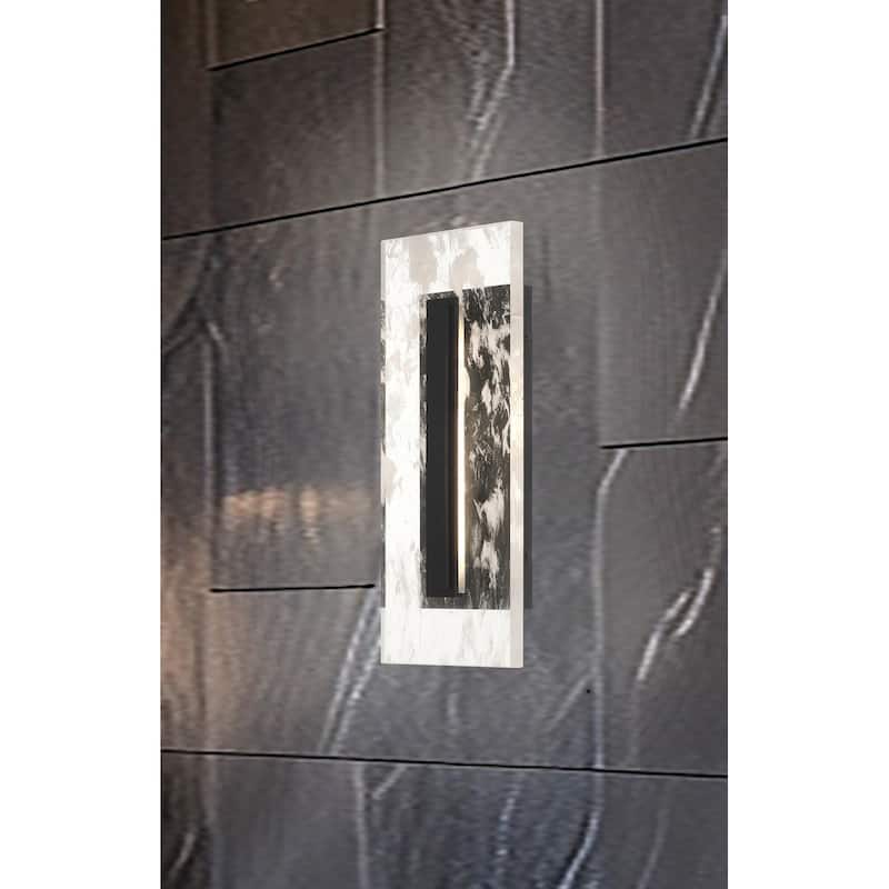 The Great Outdoors 77101-L Temecula 18" Tall ADA LED Outdoor Wall