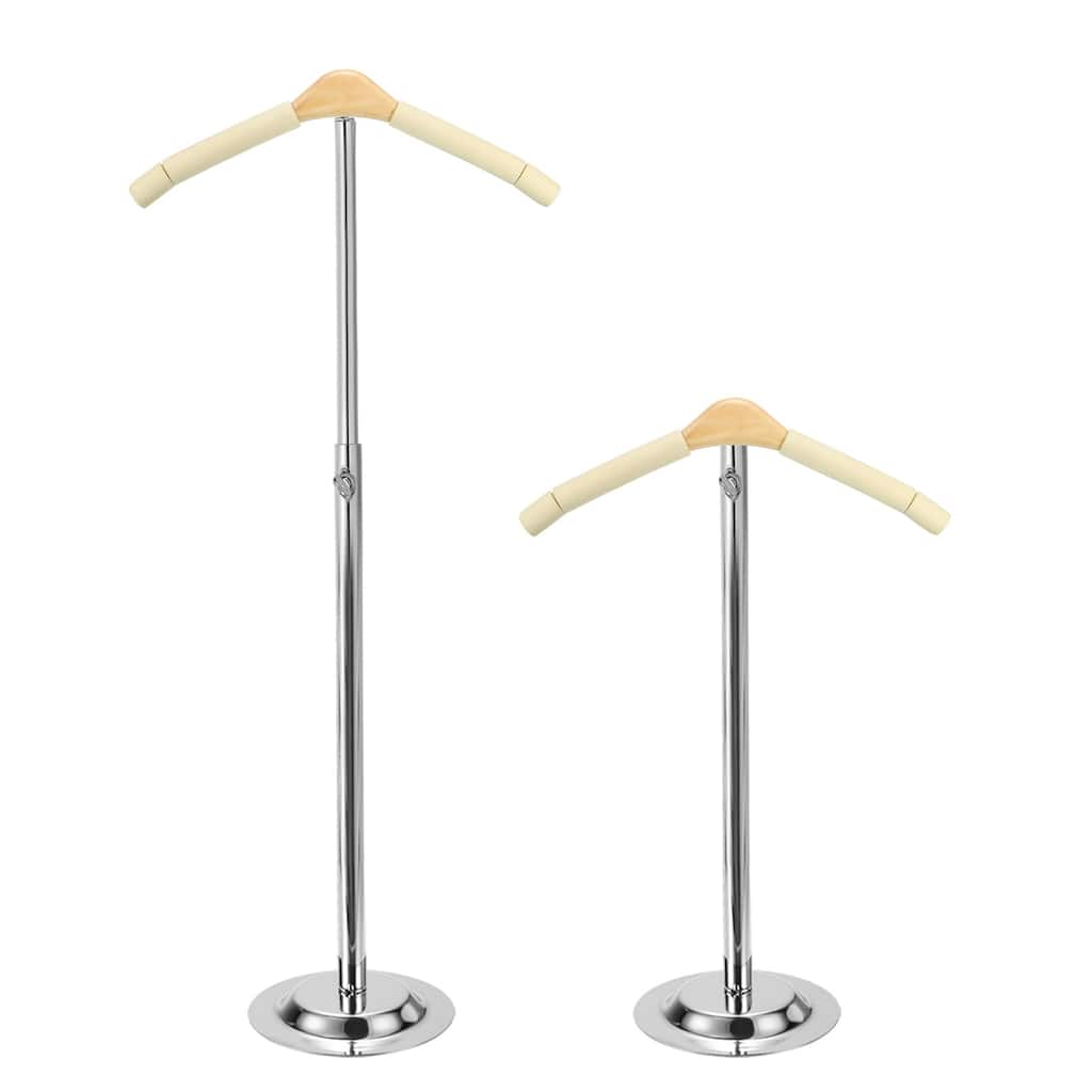 Shirt Display Stand, 2Pcs Stainless Steel Adjustable Women T-Shirt Rack