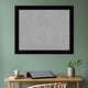 preview thumbnail 16 of 50, Amanti Art Basic Black Framed Magnetic Board