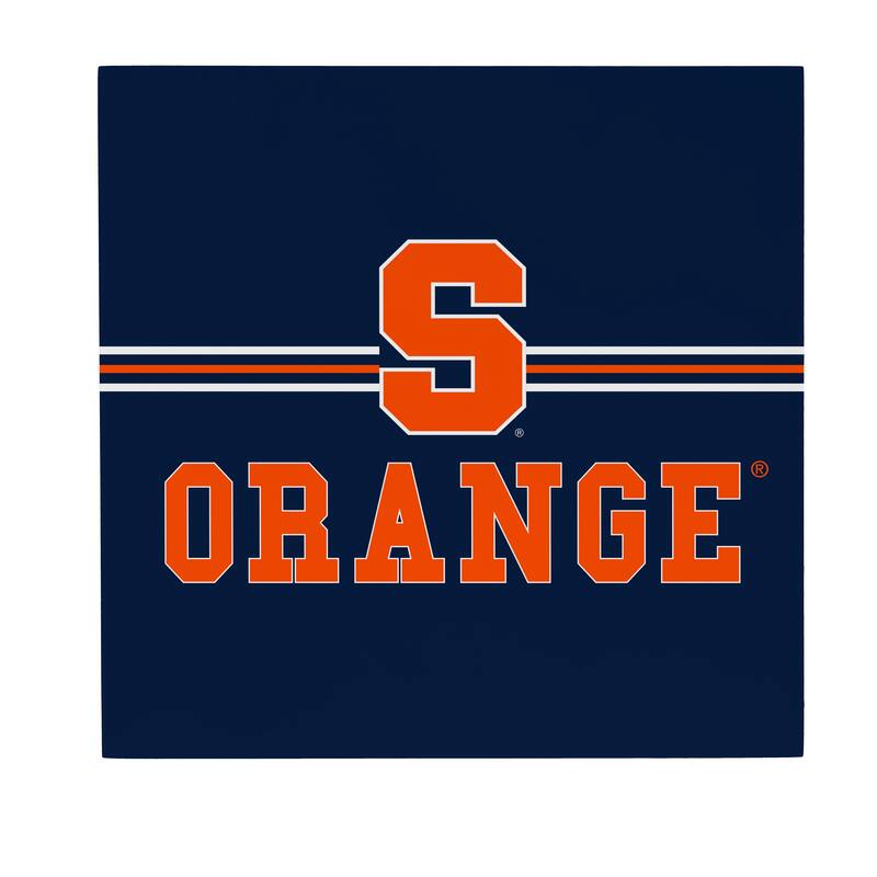 Syracuse University Wooden Door Decor Wall Sign - Multi-Color