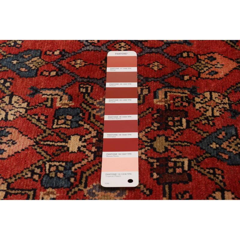 ECARPETGALLERY Hand-knotted Andelz Copper Wool Rug - 3'6 x 9'9